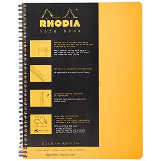 ダブルリングノート A4 クラシック 方眼罫 オレンジ RHODIA（ロディア）のサムネイル画像 1枚目