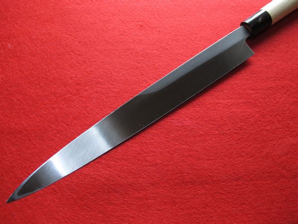源泉正 白鋼本霞 9寸柳刃包丁(270mm)の画像