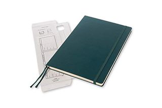 プロワークブック ハードカバー A4サイズ 無地 タイドグリーン Moleskine（モレスキン）のサムネイル画像 2枚目