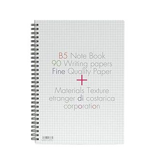 ダブルリングノート 90シート BASIS B5 方眼5mm エトランジェ ディ コスタリカのサムネイル画像 1枚目