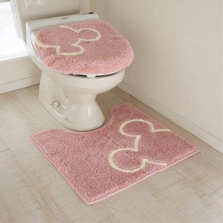 トイレのニオイに特化した消臭トイレマット・フタカバー(単品)「ミッキーモチーフ」の画像 2枚目
