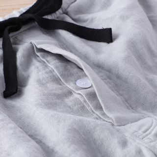 マシュマロガーゼカラー半袖メンズパジャマ UCHINO(内野)のサムネイル画像 4枚目