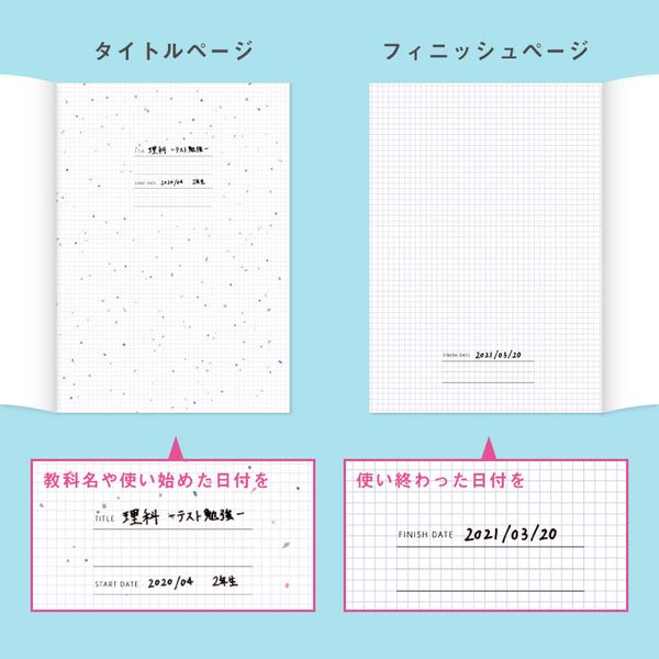 &STUDIUM SUMMARY NOTE BOOK B5 おすすめ3冊セット いろは出版のサムネイル画像 3枚目