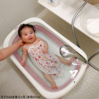 折りたたみ式ベビーバスの画像 2枚目