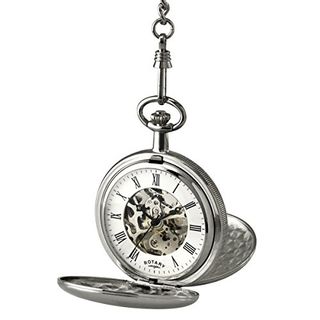 両蓋開き/フルハンター/スケルトン/ シルバーカラー/懐中時計 MP00726/01の画像 1枚目