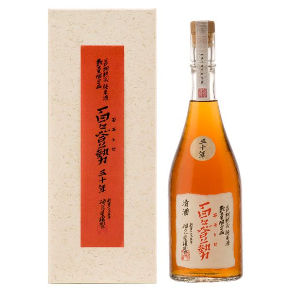 長期熟成純米酒　百々登勢 三十年 720ml の画像