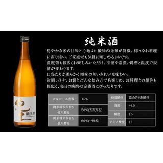 紀土 純米・純米吟醸・純米大吟醸酒　720ml　3本セットの画像 2枚目