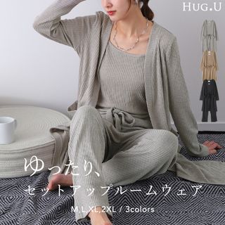 ルームウエア パジャマ セットアップ 部屋着 HUG.U（ハグユー）のサムネイル画像