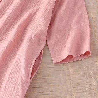 マシュマロガーゼ ボタンあきワンピース UCHINO（内野）のサムネイル画像 4枚目