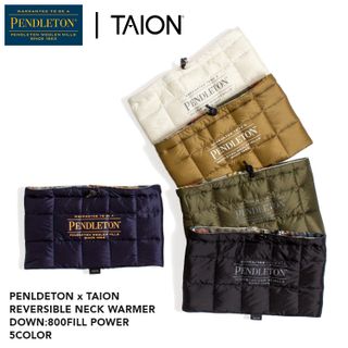 ペンドルトン x タイオン [限定コラボ]リバーシブル ダウン ネックウォーマー PENDLETON (ペンドルトン)のサムネイル画像 2枚目