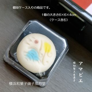 アマビエ様 練りきり上生菓子 横浜和菓子匠  磯子風月堂のサムネイル画像 3枚目