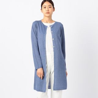 カーディガン 【洗える／３ＷＡＹ】ジレセットロングカーディガン Gabardine K.T（ギャバジン K.T）のサムネイル画像 3枚目