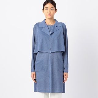 カーディガン 【洗える／３ＷＡＹ】ジレセットロングカーディガン Gabardine K.T（ギャバジン K.T）のサムネイル画像 4枚目