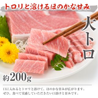 南マグロ極上セット！大とろ・上とろ・中とろ・赤身の鮪刺身用柵(計約1.2kg)の画像 2枚目