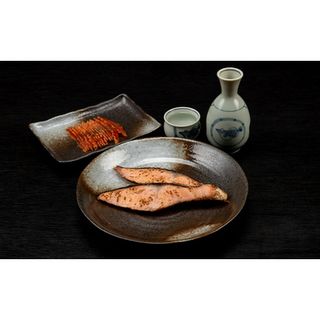 村上鮭セット(塩引鮭8切・酒びたし1袋)の画像 2枚目