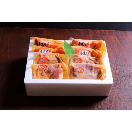 銀鮭・越後もちぶた　特栽米コシヒカリ味噌漬、地酒吟醸粕漬セットの画像