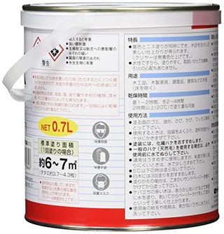 水性ニス  0.7L H75の画像 2枚目