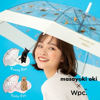 沖昌之×Wpc. プラスティックアンブレにゃん 雨傘 ビニール傘 長傘 株式会社ワールドパーティーのサムネイル画像