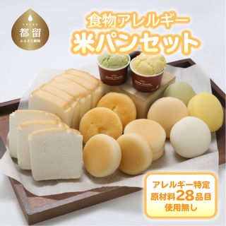 食物アレルギー対応 米粉パンセット【 エルフィン】 CP004-Rの画像 1枚目