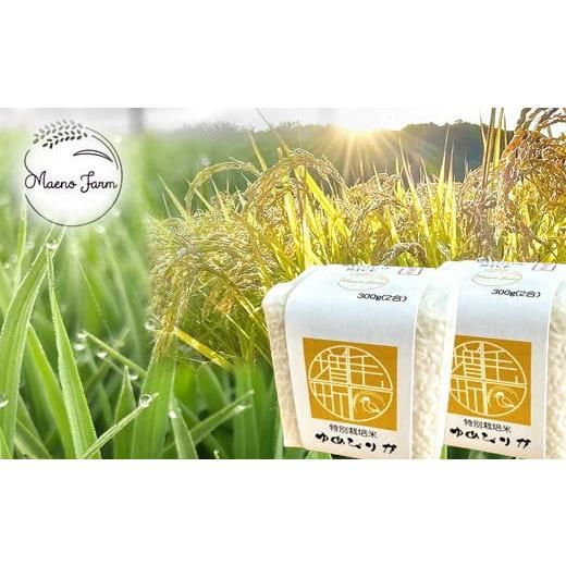 5-006-014　新米･真空パックキューブ≪無洗米≫特別栽培米ゆめぴりか600gの画像