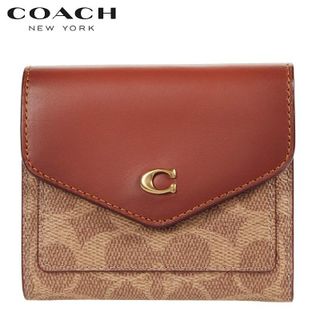 ウィン スモール ウォレット カラーブロック シグネチャー キャンバス COACH（コーチ）のサムネイル画像 1枚目