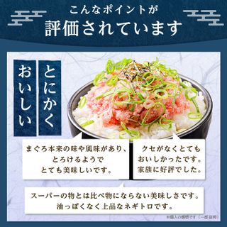 勝浦市の人気の海鮮お礼品 ネギトロ 250g×6パック(合計約1.5kg)の画像 2枚目