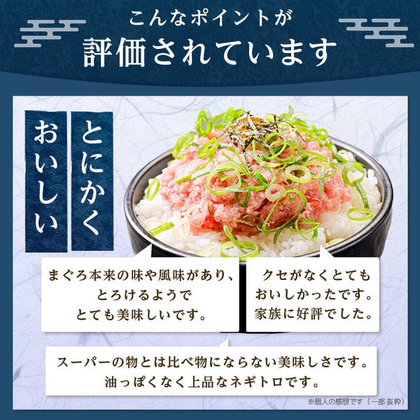 勝浦市の人気の海鮮お礼品 ネギトロ 250g×6パック(合計約1.5kg) 千葉県　勝浦市のサムネイル画像 2枚目