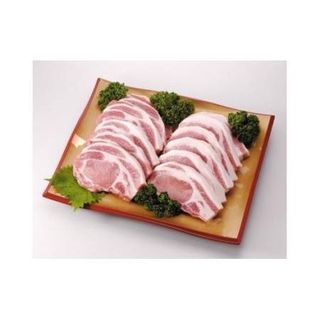 上州麦豚ロース肉1kg：カツ用切身（8～10枚）【冷蔵で直送】A-21の画像 2枚目
