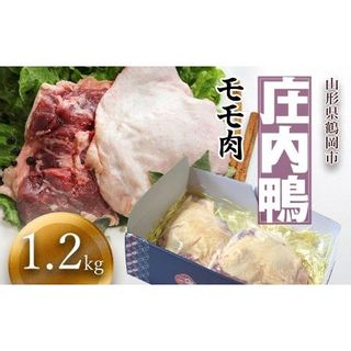 庄内鴨モモ肉　1.2㎏ 山形県鶴岡市のサムネイル画像