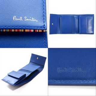 シグネチャーストライプ ティッピング 3つ折り財布 Paul Smith（ポールスミス）のサムネイル画像 4枚目