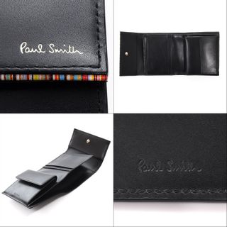 シグネチャーストライプ ティッピング 3つ折り財布 Paul Smith（ポールスミス）のサムネイル画像 2枚目