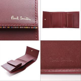 シグネチャーストライプ ティッピング 3つ折り財布 Paul Smith（ポールスミス）のサムネイル画像 3枚目