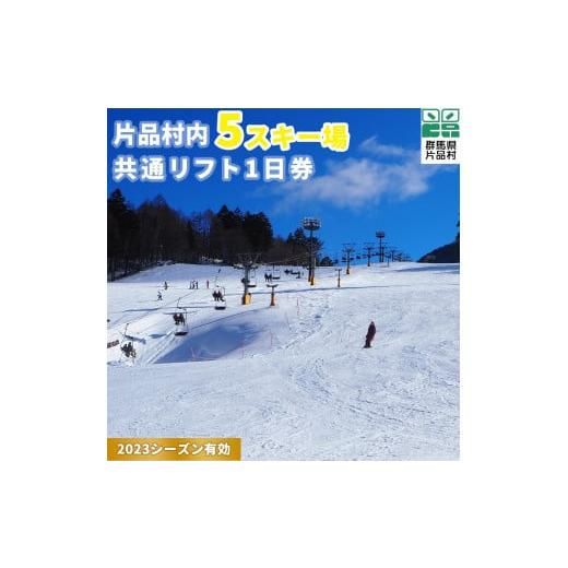 片品村内5スキー場(丸沼、岩鞍、戸倉、オグナ、かたしな) 共通リフト1 ...