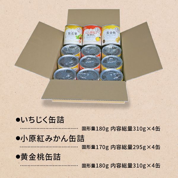 国産 フルーツ 缶詰 12缶 香川県三豊市のサムネイル画像 3枚目