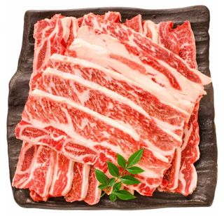 牛骨付きカルビ 焼肉 1kgの画像 1枚目