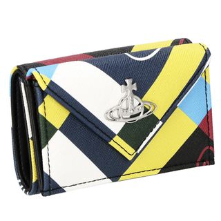 ORB AND HEART CHECK ORAHC 三つ折り財布 Vivienne Westwood（ヴィヴィアンウエストウッド）のサムネイル画像 1枚目