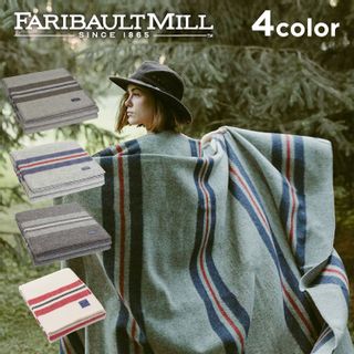 キャビン ウールブランケット FARIBAULT MILL（ファリバルト ミル）のサムネイル画像 1枚目