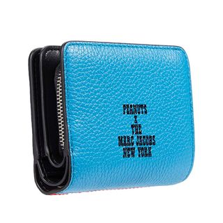 PEANUTS X MARC JACOBS THE BOX MINI COMPACT WALLET (Red Multi) M0016822の画像 3枚目