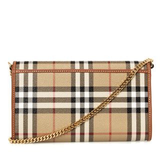 チェック チェーンストラップ ウォレット Burberry（バーバリー）のサムネイル画像 2枚目