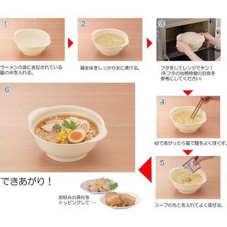 レンジで簡単　袋ラーメン イノマタ化学株式会社のサムネイル画像 3枚目