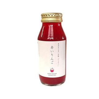 風丸農場　赤いりんごのジュース　無添加 青森県産　180ml×8本セットの画像 2枚目