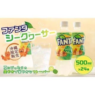 【沖縄限定販売！】ファンタ　シークワーサー　500ml×24本の画像 1枚目