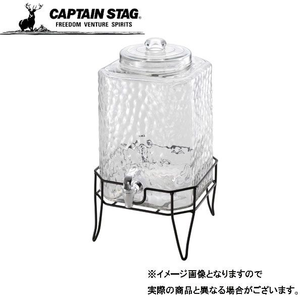 ガラスドリンクサーバー 10L スタンド付の画像