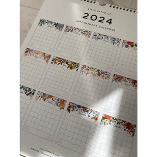 カレンダー 2024 壁掛け  RIFLE PAPER CO.（ライフル ペーパー）のサムネイル画像 2枚目