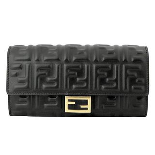 ブラックナッパレザー ウォレット FENDI（フェンディ）のサムネイル画像 1枚目