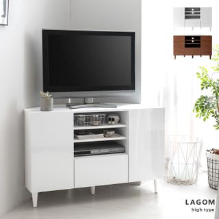 ハイタイプ 43V型対応 コーナーテレビボード LAGOM (ラーゴム) 株式会社エア・リゾームのサムネイル画像