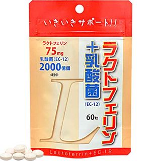 ラクトフェリン+乳酸菌 ユウキ製薬株式会社のサムネイル画像 1枚目