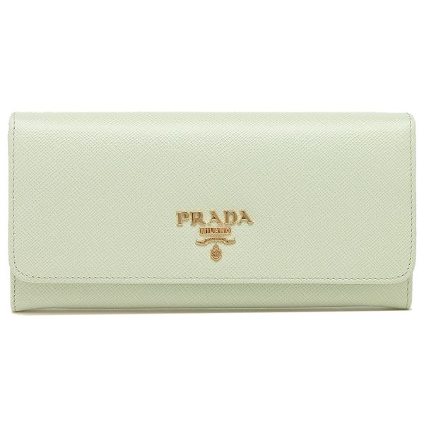 SAFFIANO METAL ORO LARGE SAFFIANO LEATHER WALLET ACQUAの画像