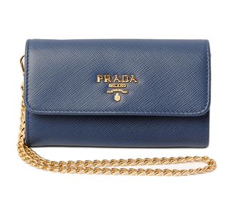 チェーン付きミニ財布 SAFFIANO PRADA（プラダ）のサムネイル画像 1枚目