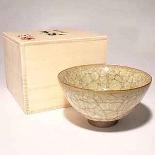 利宋窯　抹茶椀　米色瓷の画像 2枚目